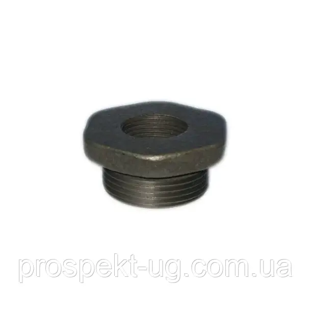 Футорка Ду32х15 (1 1/4"х1/2") ліва чавунна для радіатора (МС-140, РД-100, 2К60ПП, 2К60П)