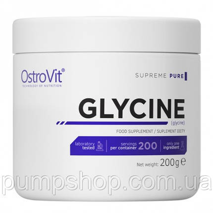 Амінокислота гліцин Ostrovit Glycine 200 г, фото 1