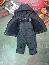 Зимовий дитячий теплий костюм від 1 року розміри 80-86 86-92 92-98 98-104 курточка та штанці, фото 5