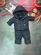 Зимовий дитячий теплий костюм від 1 року розміри 80-86 86-92 92-98 98-104 курточка та штанці, фото 6