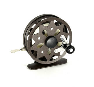 Котушка XingSheng TL65 інерційна з тріскачкою і курком D-65 мм