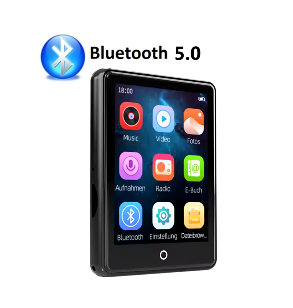 Плеер MP3 Ruizu M7 2,8" Bluetooth 5.0 HI FI 8gb с внешним динамиком