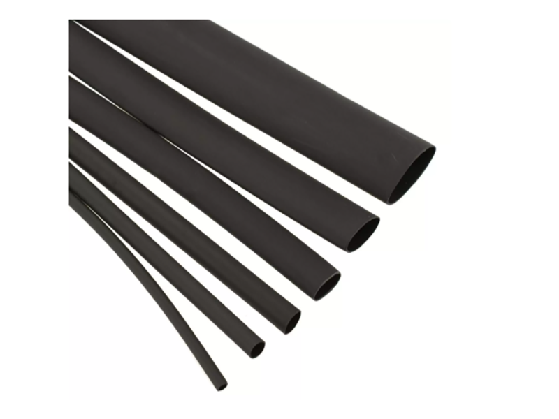 Трубка термозбіжна 5мм чорна, фото 1