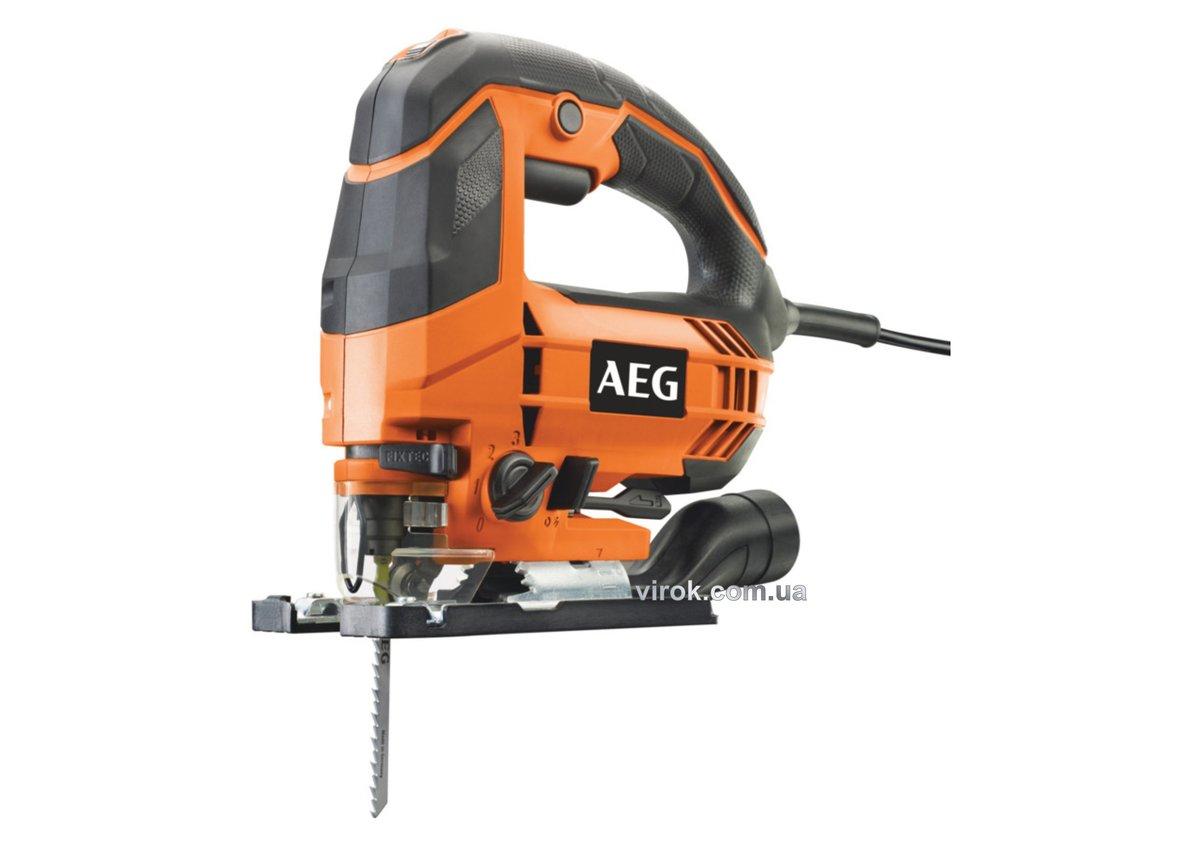Лобзик ручний мережевий AEG: 700 Вт,1000-3200 об/хв, макс. глибина різу-100 мм, в футлярі Сделай это - Vdalo