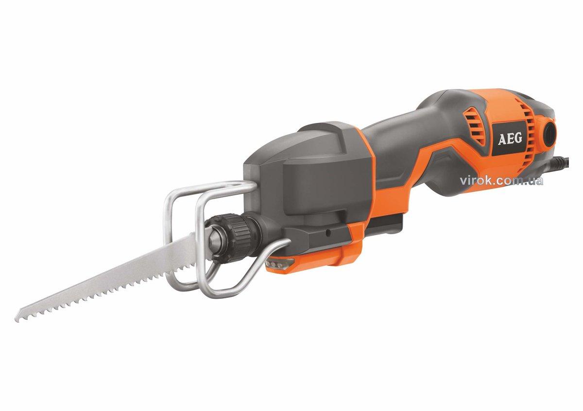 Пила шаблева мережева AEG: 400 Вт, 3500 об/хв, хід- 13 мм (US400XE) Зроби це - Vdalo