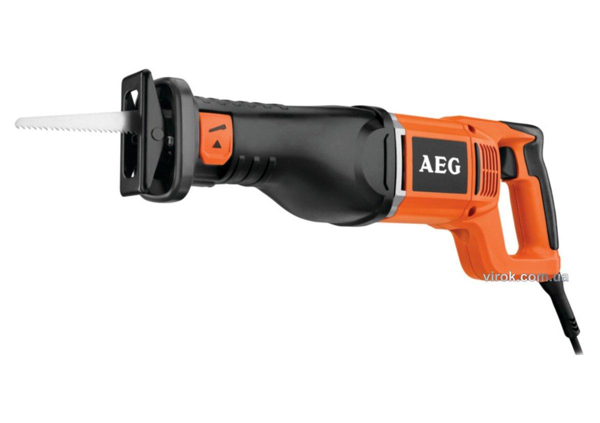 Пила шаблева мережева AEG: 1300 Вт, 2800 об/хв, хід-30 мм (US1300XE) Зроби це - Vdalo