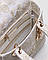 Стильна біла жіноча сумочка текстильна Christian Dior, фото 3