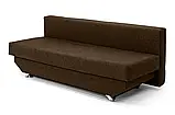Диван прямий Інга (стандарт) рогожка коричневий, фото 3