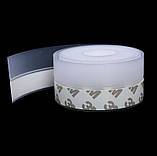Силіконова стрічка ущільнювач для вікон та дверей Silicone Seal Strip 100 см x 25 мм, фото 5