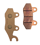 Гальмівні колодки перед. ліві мідь! CFMoto Hisun Can-Am Yamaha Suzuki Kawasaki 7000-0809A0 LU018656 FA135-P, фото 4