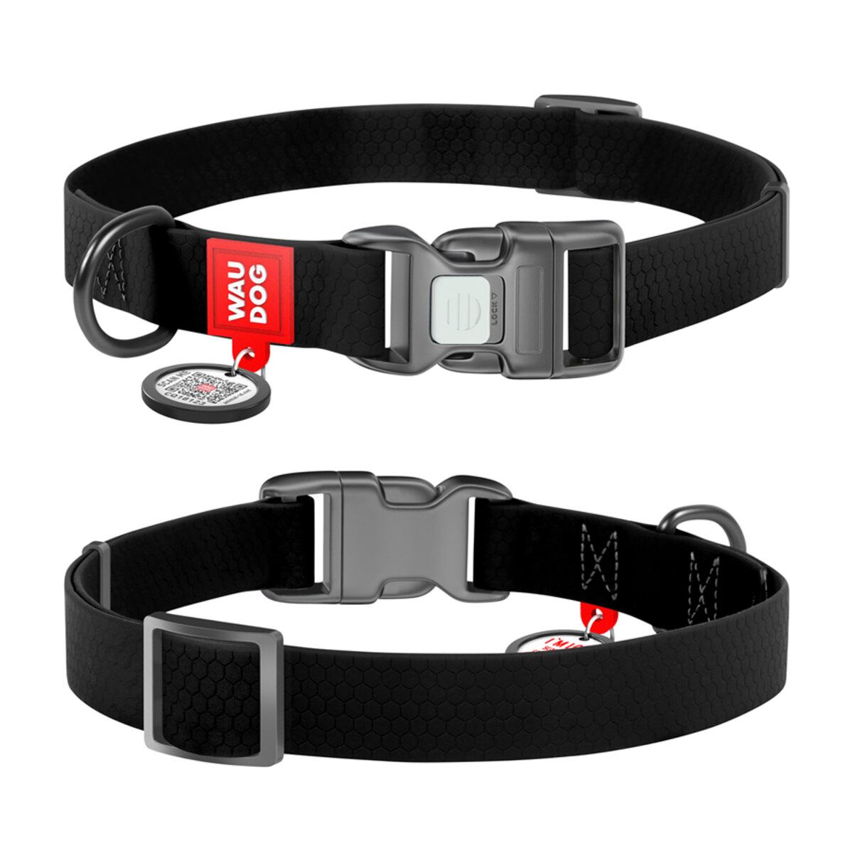 Водостійкий нашийник для собак,М, ш-20 мм, д - 28-40 см, фото 1