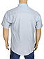 Блакитна чоловіча літня сорочка Barcotti 0190-03 BK, фото 3