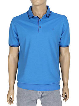 Блакитна чоловіча теніска Fabiani 4730 A.Blue