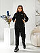 Жіночий теплий спортивний костюм фліс полар 52-54, 56-58, 60-62 | Теплі жіночі костюми для прогулянок та дому - фото 6 - id-p2391147982