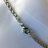 Хрестик з чорнінням на цепочці, 8×3.5 см, фото 3