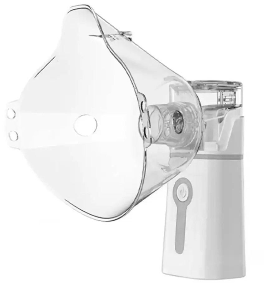 Небулайзер ультразвуковий портативний M-202 9084, біло-сірий, фото 1