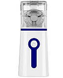 Небулайзер ультразвуковий портативний M-202 9084, біло-сірий, фото 3