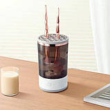 Очисник пензлів для макіяжу автоматичний 9516, білий, фото 6