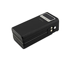 УМБ портативне зарядне Power Bank BOROFONE DBT35A 40000mAh з вбудованими кабелями, чорне