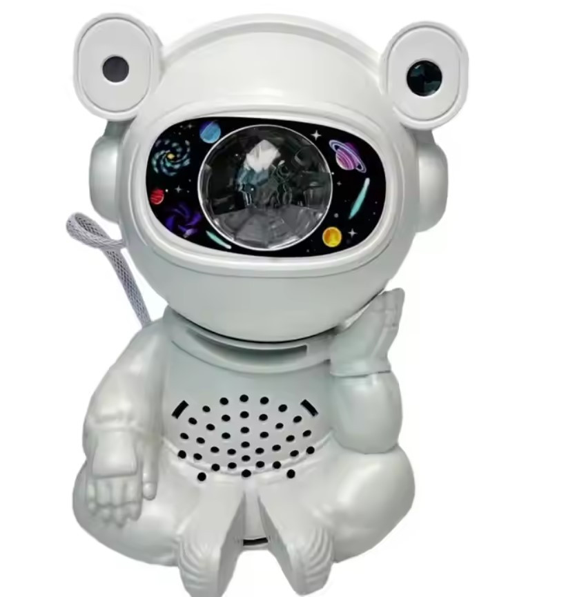 Нічник-проєктор зоряного неба, Bluetooth колонка Астронавт XL-730 9594, з пультом, фото 1