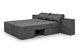 Диван трансформер Релакс (стандарт) (прямий, кутовий) рогожка сірий, фото 4