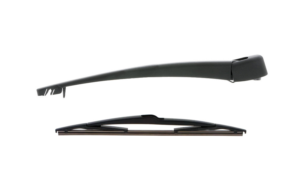 Важіль + задній склоочисник  RENAULT Kangoo II з 2008-- METZGER для авто з відкидною вверх задньою дверкою