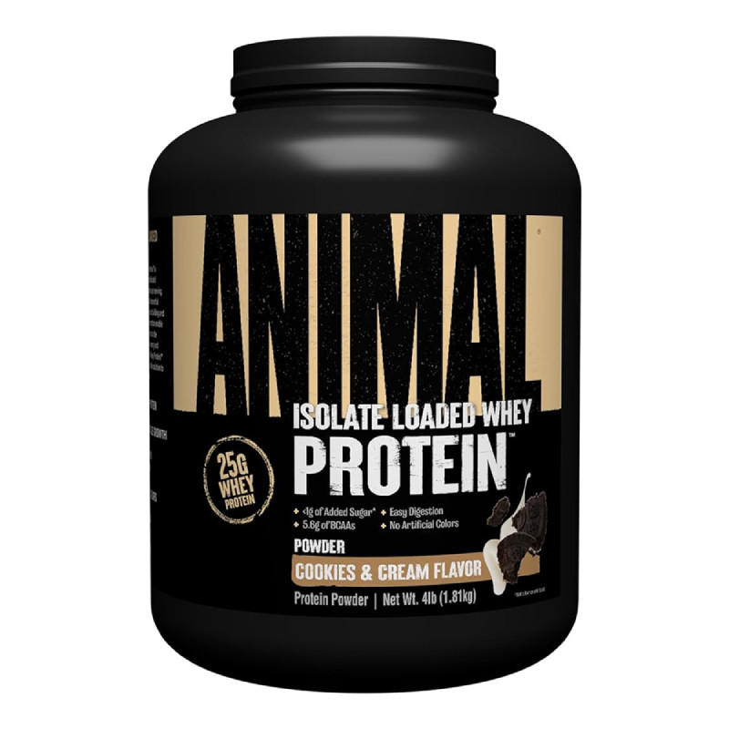 Протеїн ізолят Universal Nutrition Animal ISO Whey Protein Blend 1800 г (різні смаки)