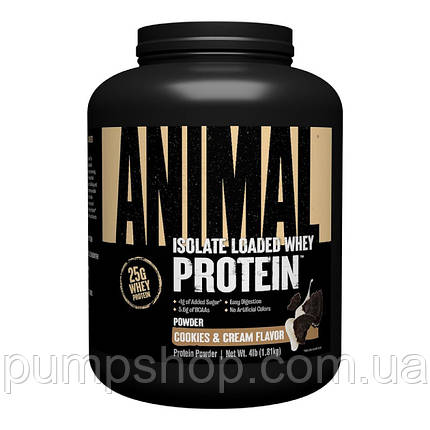 Протеїн ізолят Universal Nutrition Animal ISO Whey Protein Blend 1800 г (різні смаки), фото 1