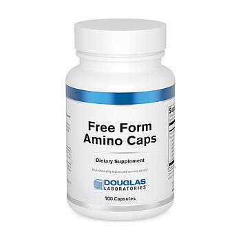 Амінокислоти вільної форми | Суміш амінокислот Douglas Laboratories Free Form Amino Caps 100 капс. BX116