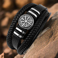 Скандинавский браслет "Вегвизир" 21,5 см