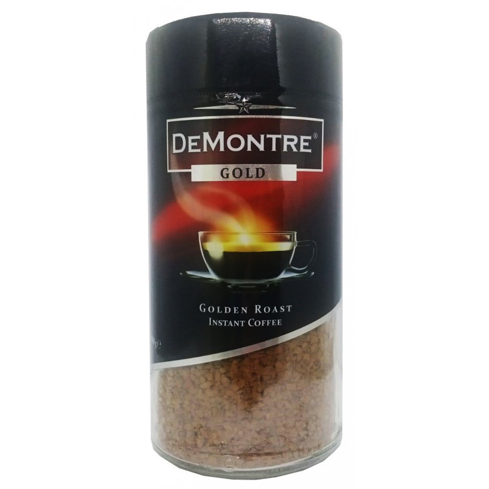 Кава розчинна DeMontre Gold 200 г Скло