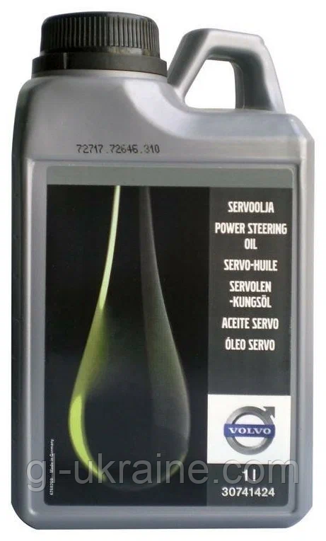 Рідина ГУР Volvo Power Steering Oil зелена, 1л (30741424)