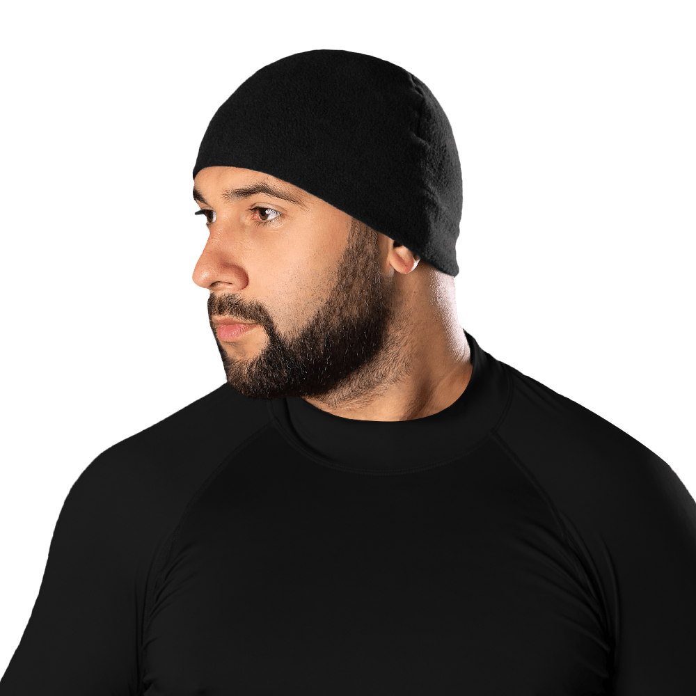 Шапка флісова Beanie 3.0 Himatec 100 Чорна (S, M, L)