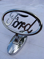Емблема приціл на капот Ford Хром на скотчі (сплав)