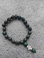 Чотки з мускатного горіха, темно зелені (Афон, Греція)