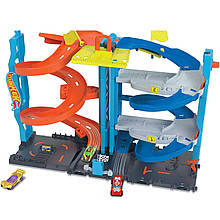 Автотрек Хот Вілс Супервежа для гонок Hot Wheels Transforming Race Tower HKX43
