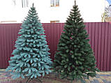 Лита ялинка Буковельська 2.10 м. зелена // Ялинка штучна лита пластикова / Литая елка, фото 9