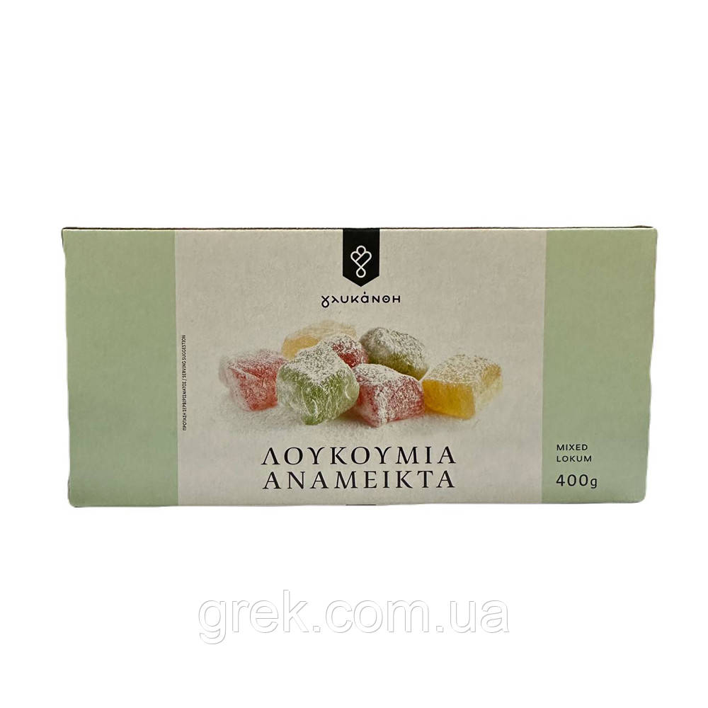 Рахат-лукум асорті Glikanthi 400 г, фото 1
