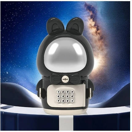 Дитяча електронна скарбничка - сейф із замком Space Rabbit Piggy (72), фото 1