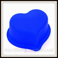 Силіконова форма Сердечко малий. 8*4 см