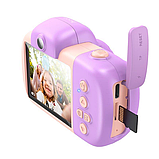 ФОТО камера дитяча HOCO DV201 Dual lens children camera рожева, фото 3