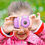 ФОТО камера дитяча HOCO DV201 Dual lens children camera рожева, фото 6