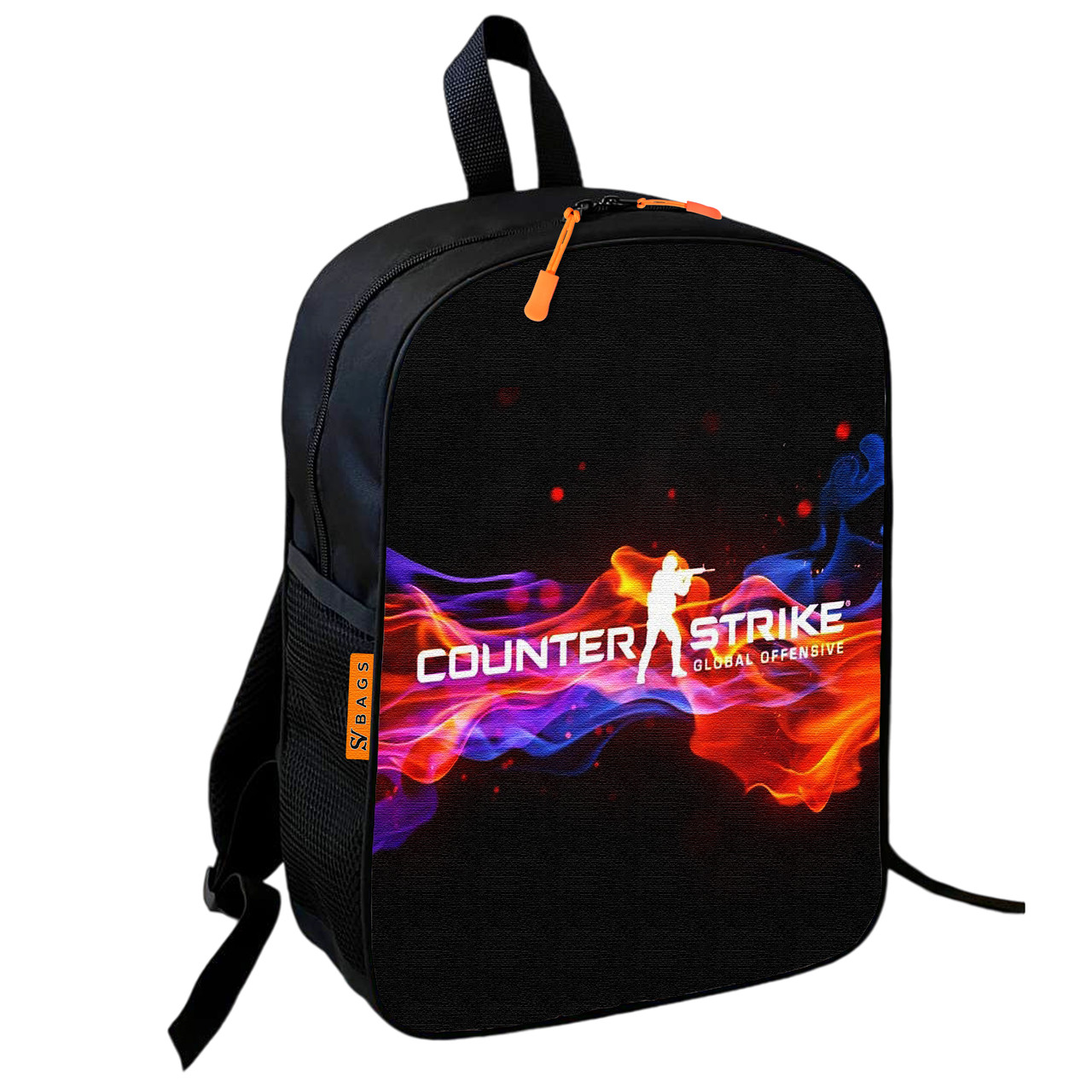 Рюкзак шкільний дитячий 36х27см контр-страйк CS:GO "Counter-Strike"  з принтом для хлопчика (0679), фото 1