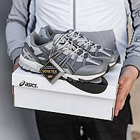 Чоловічі спортивні кросівки Asics Gel-Sonoma 15-50 Gore-Tex (сірі) модні зимові кросівки 2815 Асикс топ