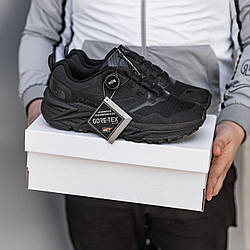 Чоловічі спортивні кросівки The North Face GTX Gore-Tex (чорні) модні зимові кроси 2814 TNF vkross