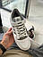 Чоловічі кросівки Adidas Forum LOW White Grey (біло-сірі) повсякденні кроси 1113 Адідас vkross, фото 4