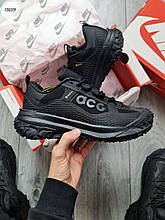 Чоловічі кросівки Nike ACG Mountain Fly Low 2 Low Gore-Tex Black (чорні) стильні 1363TP Найк топ