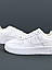 Чоловічі зимові кросівки Nike Air Force 1 Low Black Fur (білі) низькі спортивні кросівки 7612 Найк vkross, фото 10