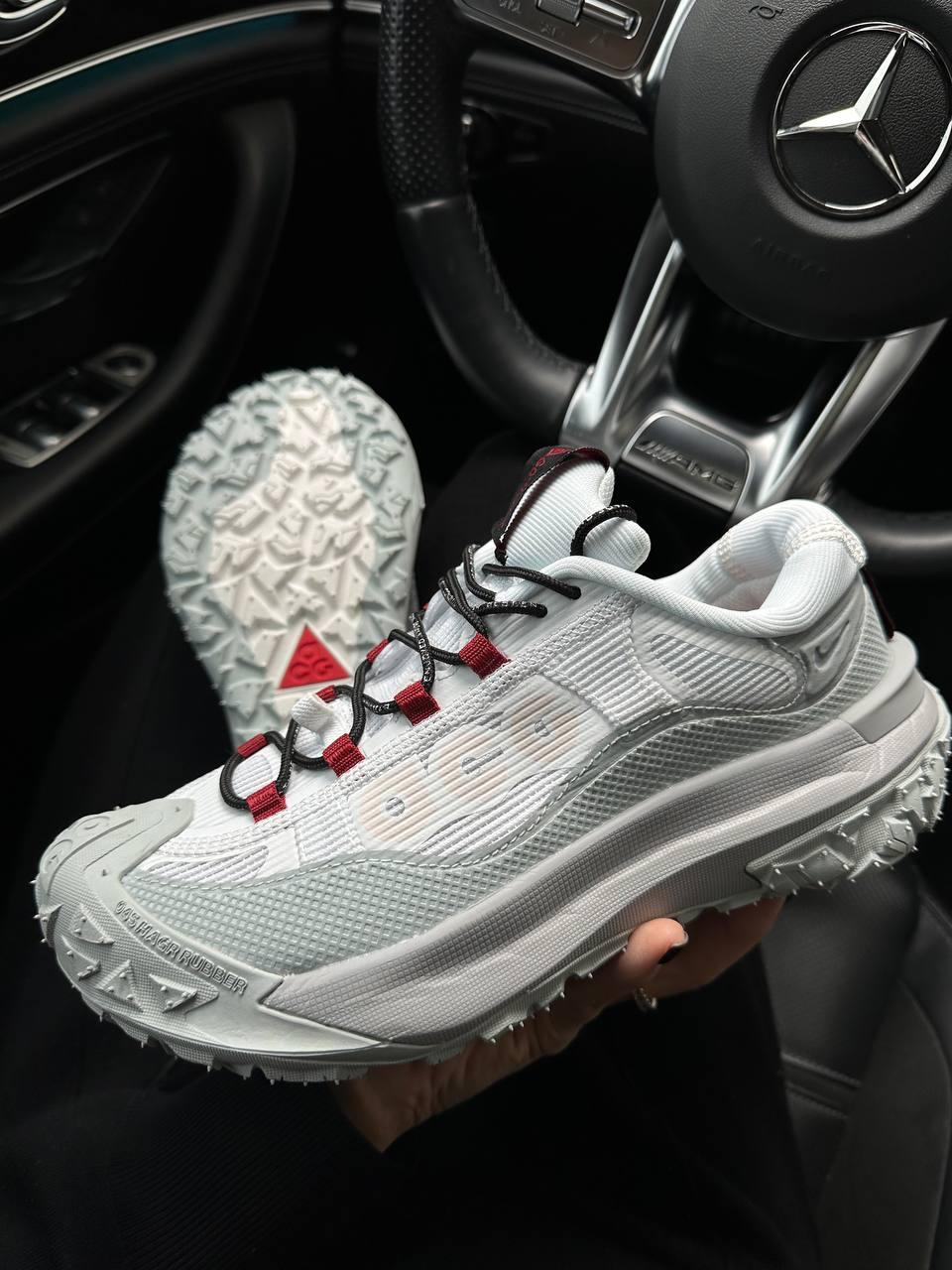 Жіночі демісезонні кросівки Nike ACG Mountain Fly 2 Gore-Tex (білі) стильні кросівки NK114 Найк vkross