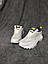 Чоловічі спортивні кросівки Reebok Zig Kinetica 2,5 Edge Edge White Grey Cordura (білі) модні R056-N Рибок vkross, фото 8